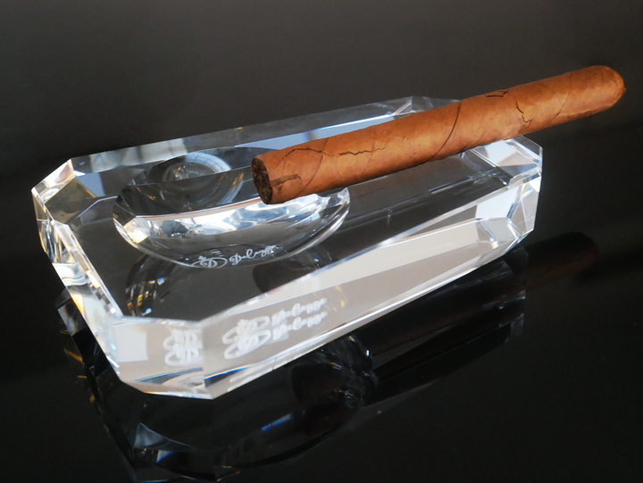 Crystal Cigar Ashtray