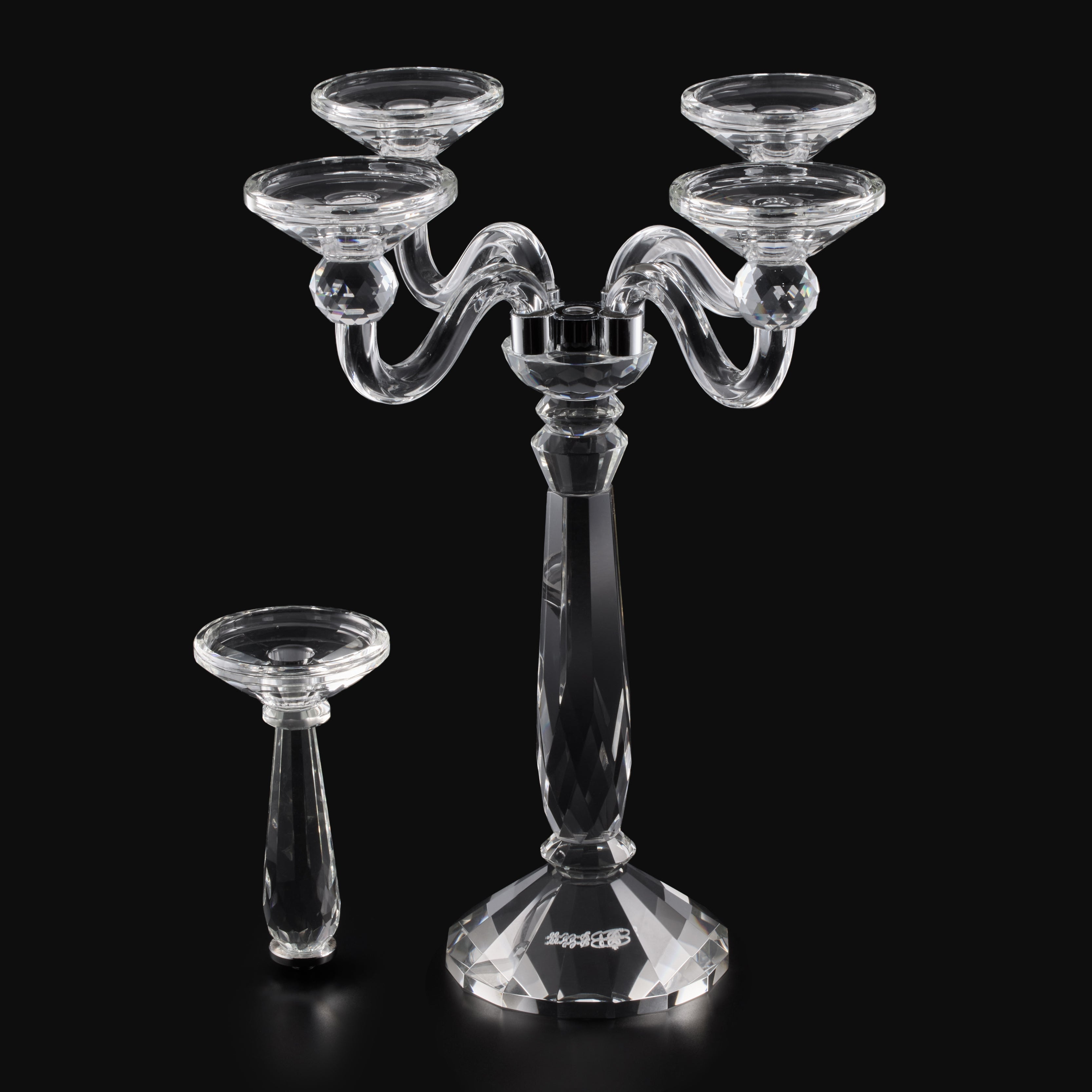 ボヘミアングラス　クリスタル　500pk キャンドルホルダー/スタンド 61MGMa+8vsL._UF894,1000_QL80_.jpg