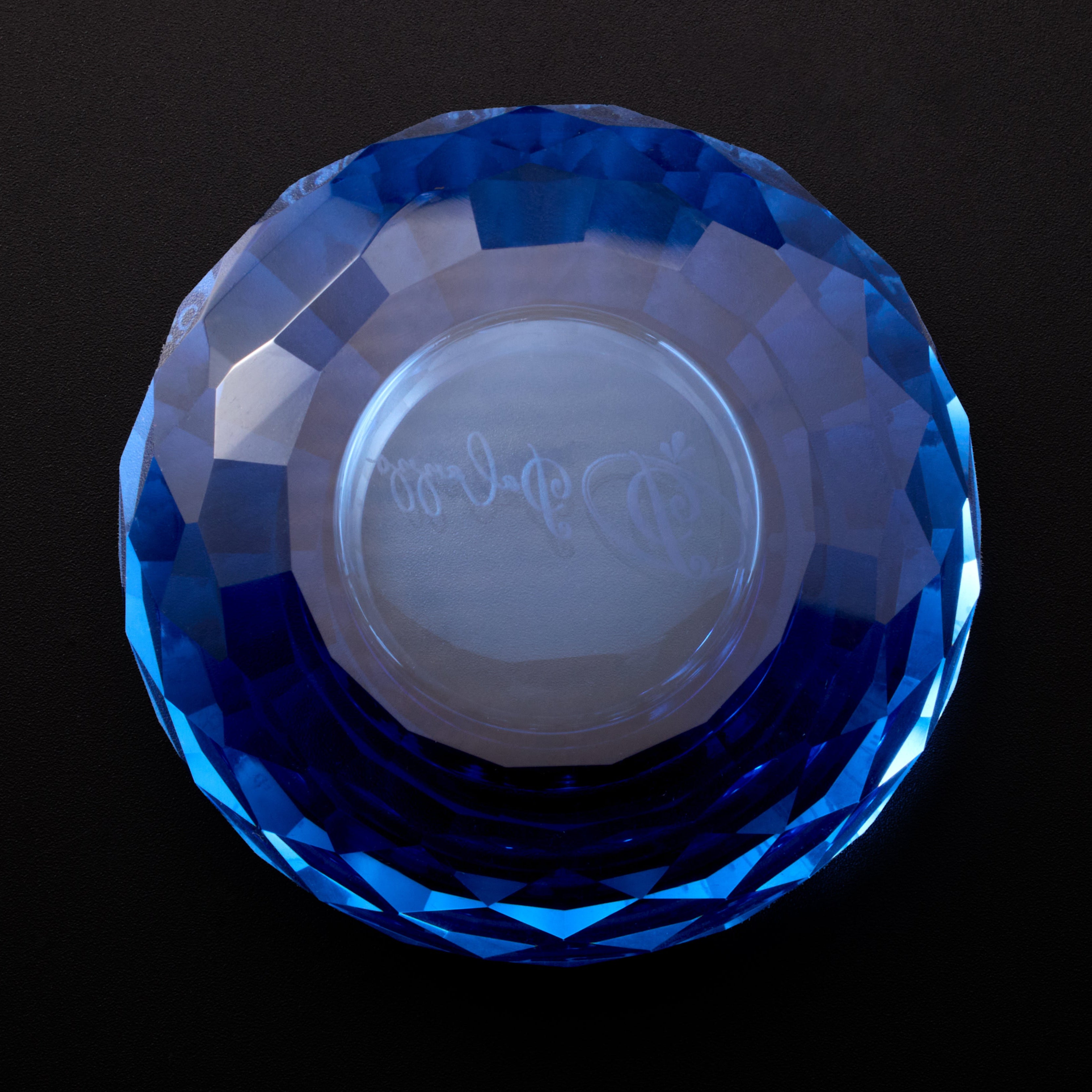 クリスタルキャンドルホルダー「ブルー」 – Palazzo