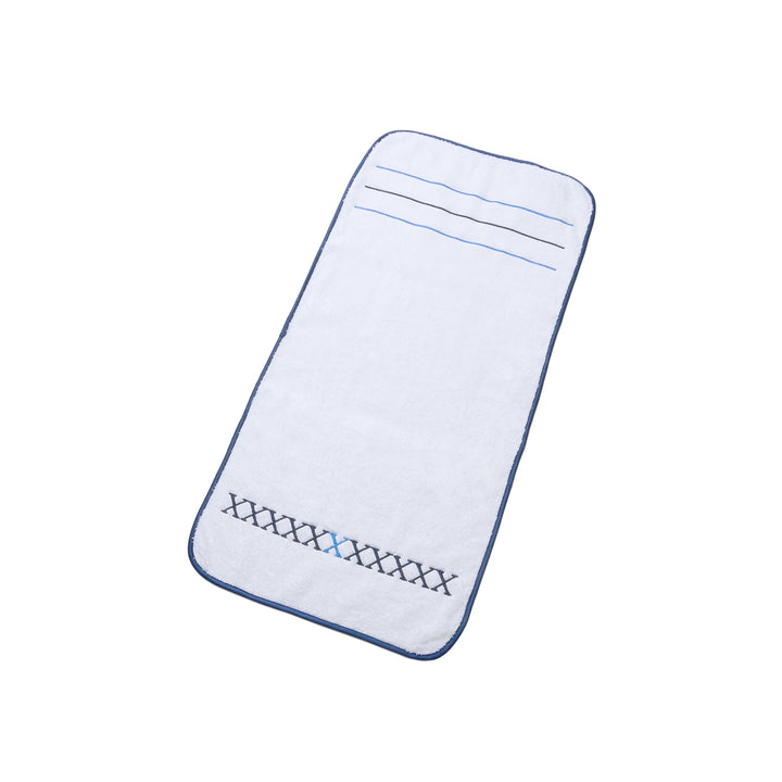 Towel set dark blue/blue